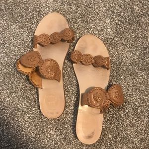 Tan jack Rogers size 8!!